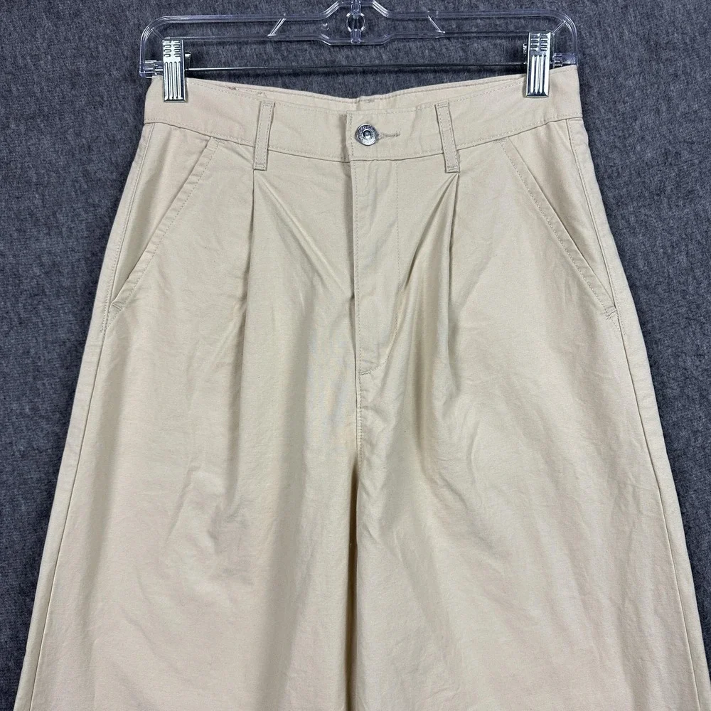 Levis High Loose Pants Womens 26 Wide Leg High Rise Casual Pocket Relaxed Fit - Picture 2 of 16